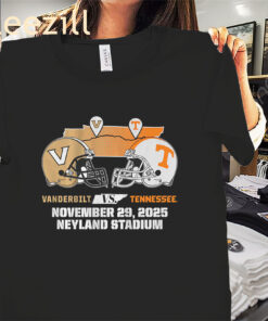 Tennessee Volunteers Vs Vanderbilt Commodores 2025 Shirt
