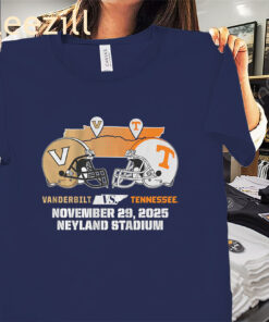 Tennessee Volunteers Vs Vanderbilt Commodores 2025 Shirts