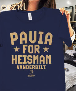 Vanderbilt Diego Pavia for Heisman Shirt Vanderbilt Commodores Football Tee