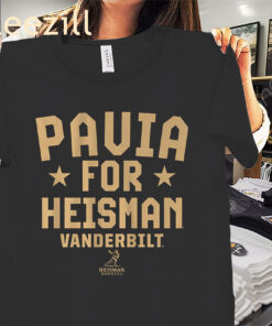 Vanderbilt Diego Pavia for Heisman Shirt Vanderbilt Commodores Football Tees