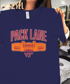 Virginia Pack Lane Stadium Shirt Virginia Tech Football Tees