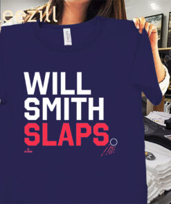 Will Smith Slaps MLB Los Angeles Baseball Tee Shirts