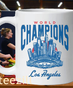 World Champions LA Skyline Tee Mug