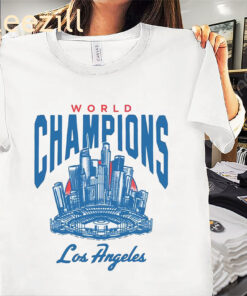 World Champions LA Skyline Tee Shirt