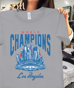 World Champions LA Skyline Tee Shirts