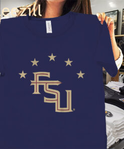 FSU Five Stars Shirt FSU Soccer Tees
