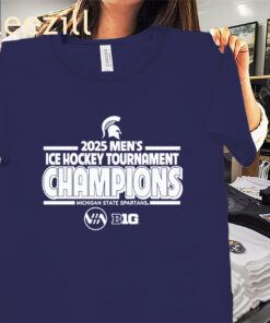 2025 Men's Ice Hockey Tournament Champions Michigan Shirt