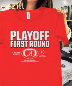 Alabama Crimson Tide 2025 CFP First Round Winners Shirt – Alabama Football Tee