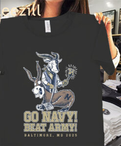 America's Go Navy Beat Army Game Shirt Baltimore Football Tee
