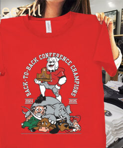 Back to Back Conference Champions Georgia Shirt