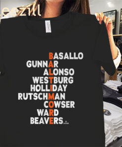 Baltimore Names Team 2026 Shirt Baltimore Baseball Tee