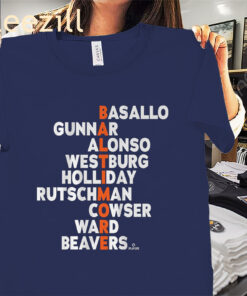 Baltimore Names Team 2026 Shirt Baltimore Baseball Tees