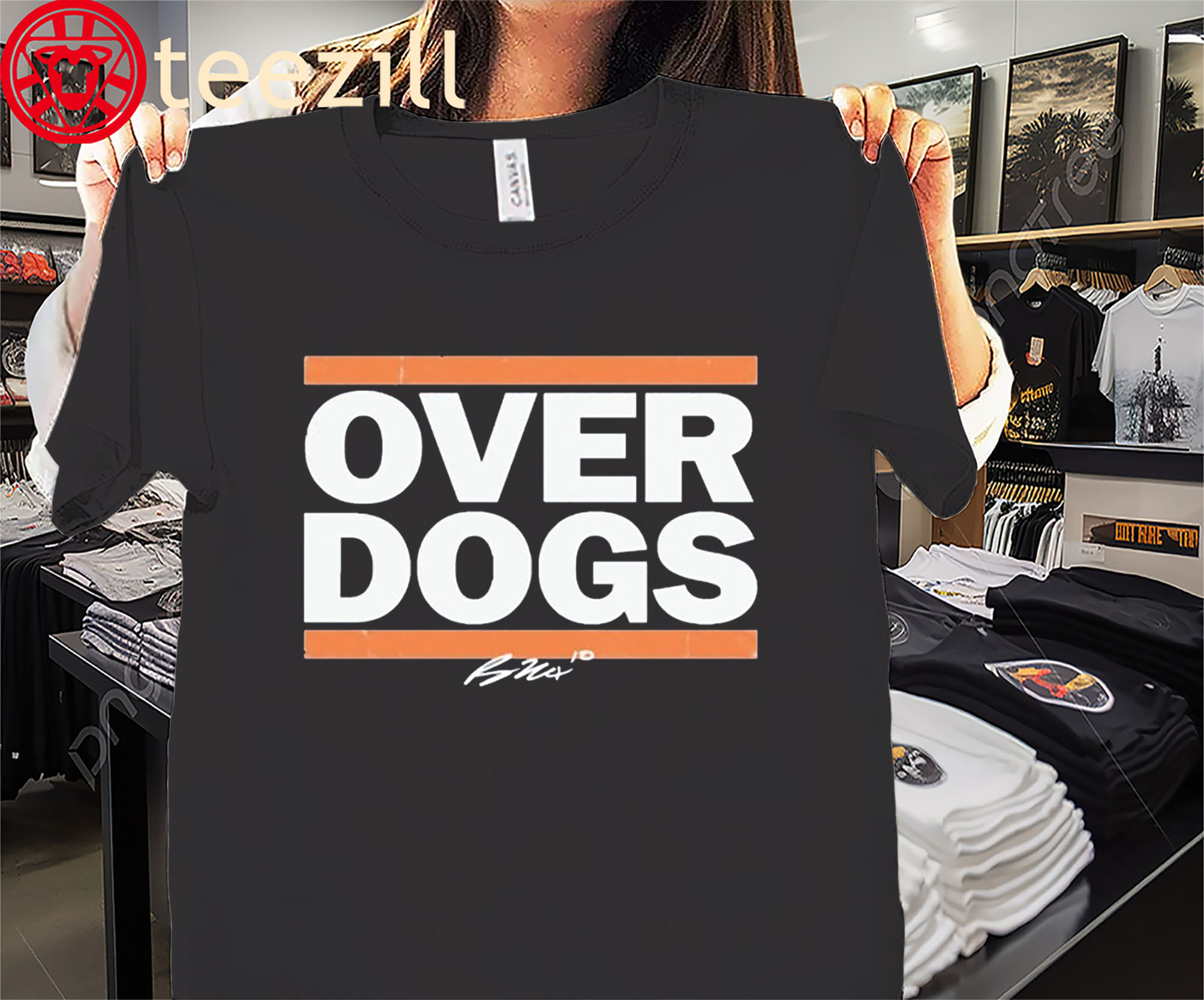 Bo Nix Overdogs Shirt Limited Edition Tee