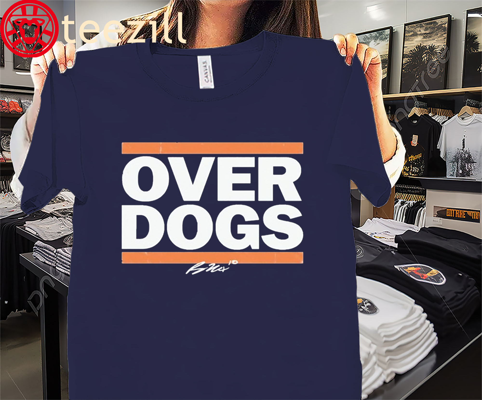Bo Nix Overdogs Shirt Limited Edition Tees