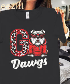 Bulldog Go Dawgs Shirt Georgia Bulldogs Football Tees