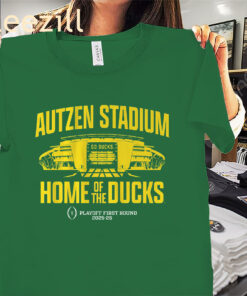 CFP Autzen Stadium Home Of The Ducks Shirt - Oregon Football Tee