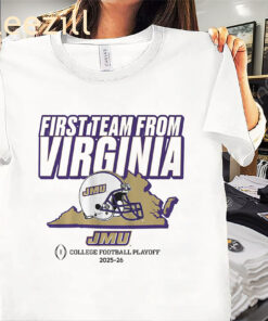 CFP's First Team From Virginia Shirt - College Football Tee