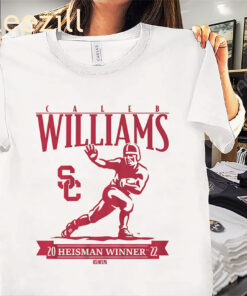 Caleb Williams Heisman Trophy Shirt – USC Football Tee
