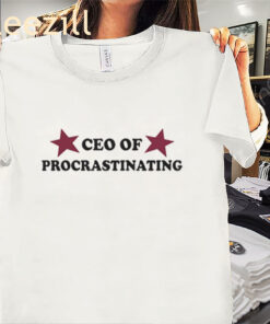 Chaewon Archive Ceo Of Procrastinating Premium Classic Tee Shirt