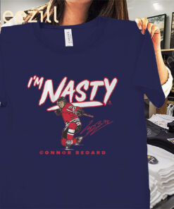 Chicago Connor Bedard I'm Nasty Shirt - Chicago Hockey Tee