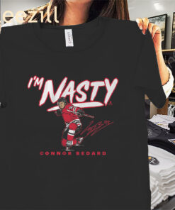 Chicago Connor Bedard I'm Nasty Shirt - Chicago Hockey Tees
