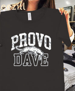 Dave Portnoy Wearing Provo Dave Premium Shirt