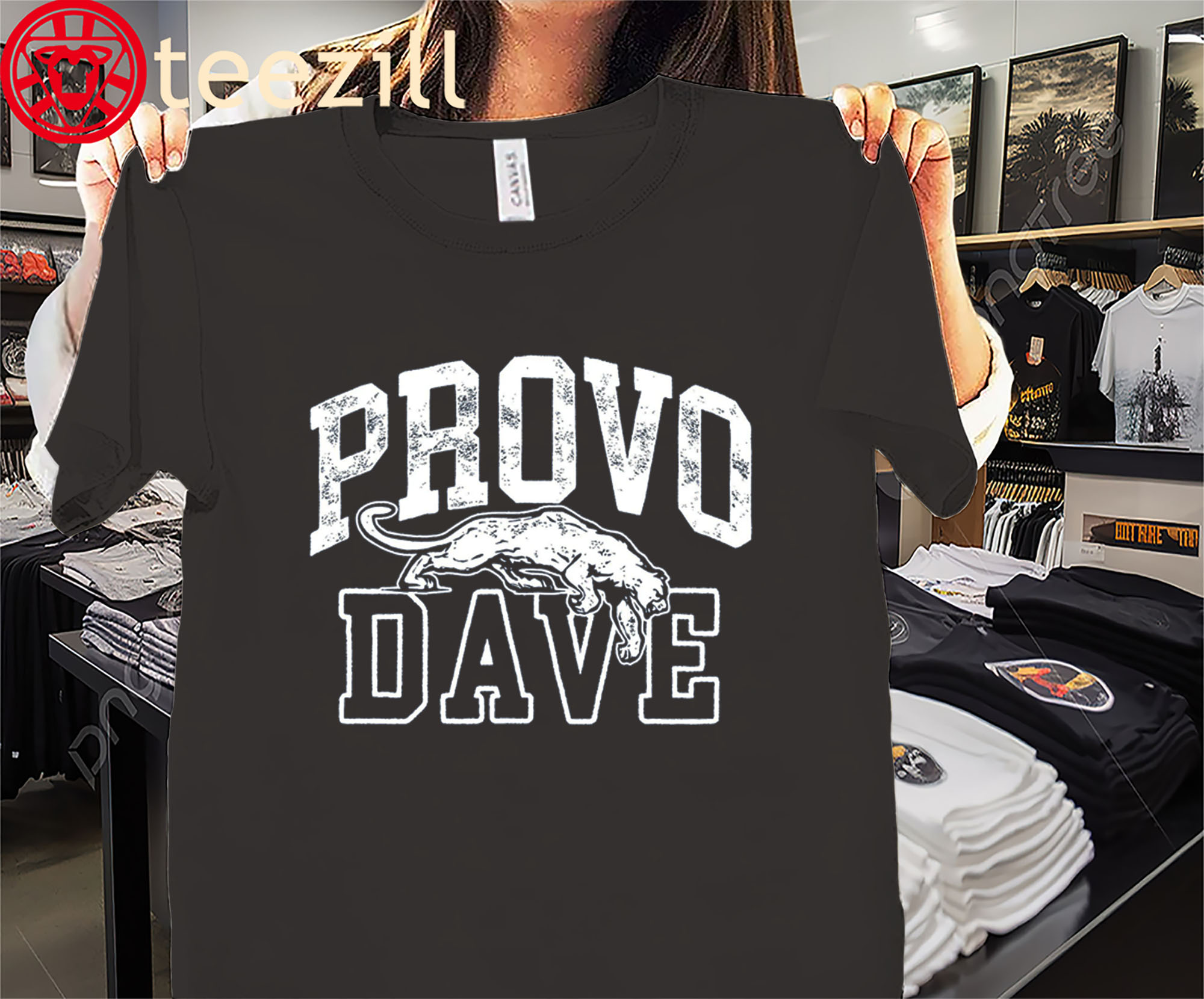 Dave Portnoy Wearing Provo Dave Premium Shirt