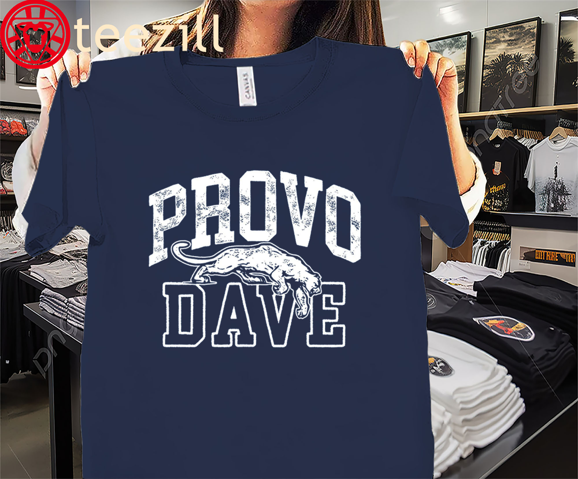 Dave Portnoy Wearing Provo Dave Premium Shirts