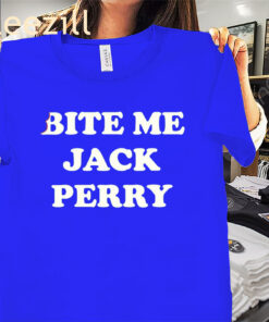 Drainmaker Jack Perry Bite Me Jack Perry Unisex Premium Shirt