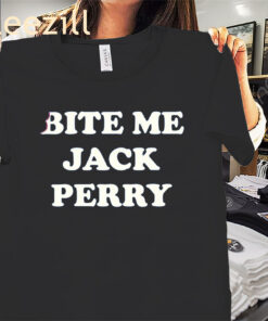 Drainmaker Jack Perry Bite Me Jack Perry Unisex Premium Shirts