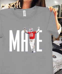 Drake Maye 10 Shirt - New England Patriots Football Team Tees