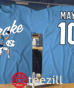 Drake Maye Finger Roll UNC Football Shirt