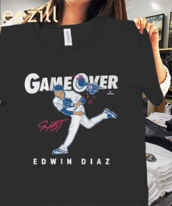 Edwin Diaz Game Over Shirt - Los Angeles Baseball Tees