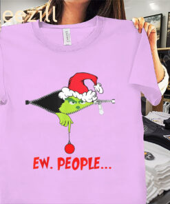 Ew People Christmas Shirt Funny Xmas 2025 Tee