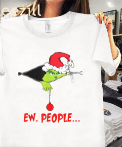Ew People Christmas Shirt Funny Xmas 2025 Tees