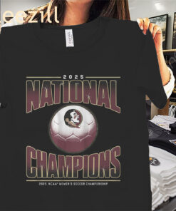 FSU 2023 Championship Logo Shirt FSU Soccer Tees