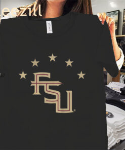 FSU Five Stars Shirt FSU Soccer Tee