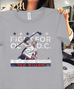 Fight For Old DC Shirt Washington Capitals Hockey Tees