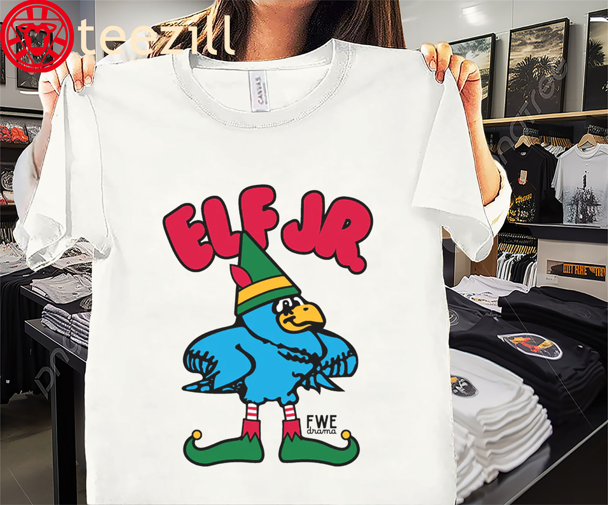 Ft Wright Drama Elf JR Unisex Premium Shirt