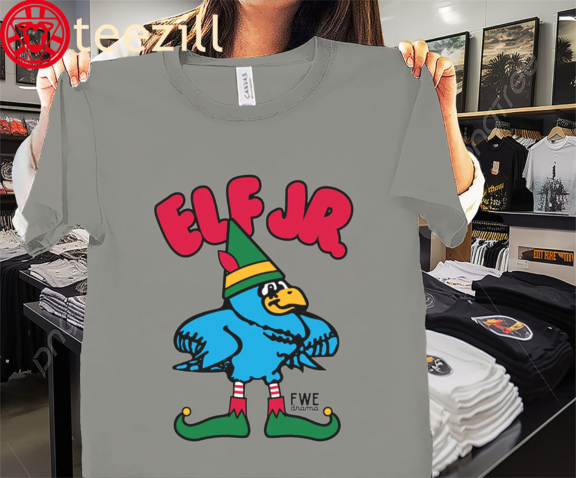 Ft Wright Drama Elf JR Unisex Premium Shirts