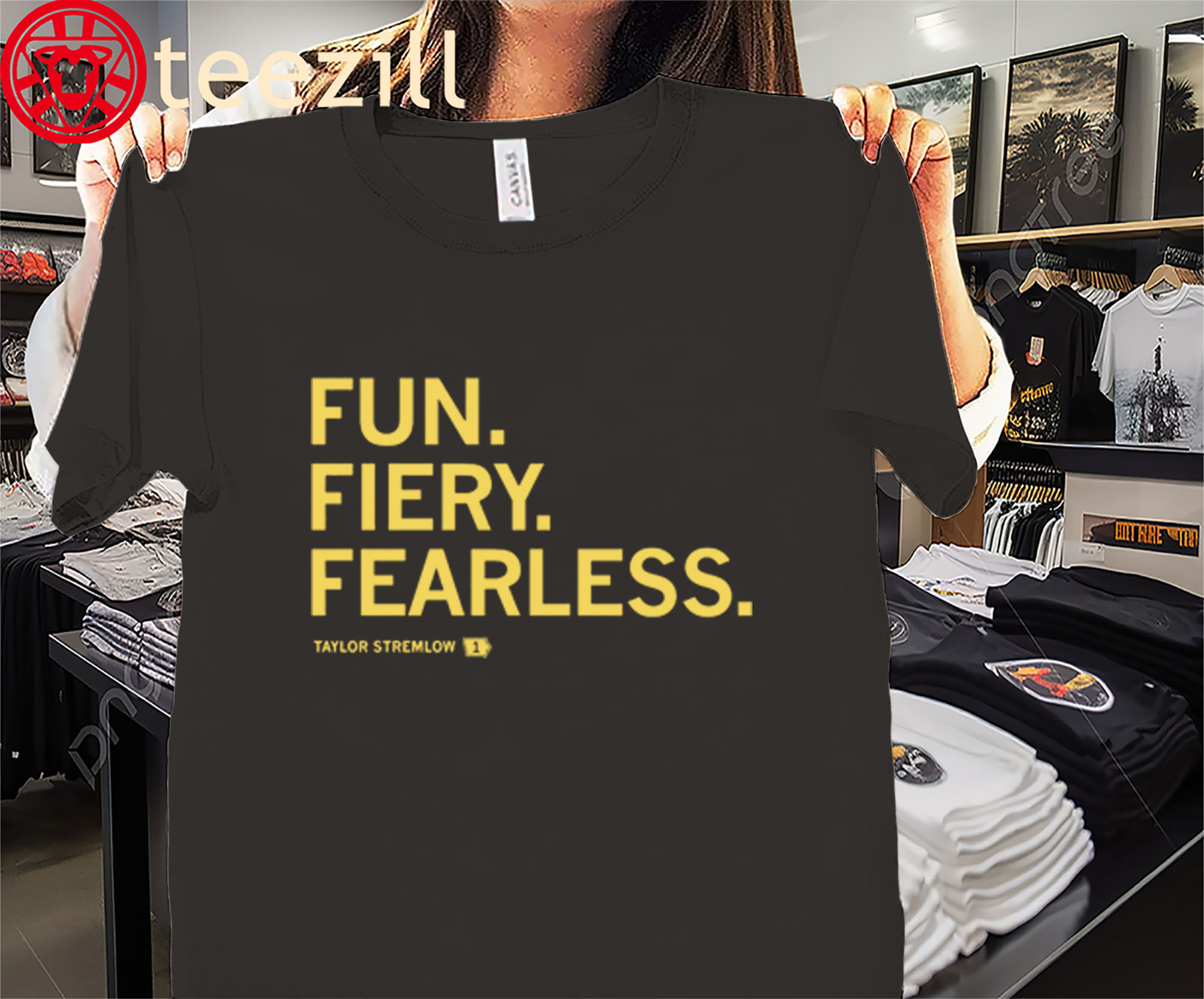 Fun Fiery Fearless Tayler Stremlow Premium Tee Shirt