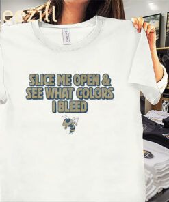 Georgia Tech Yellow Jackets See What Colors I Bleed Shirt Georgia Football Tee