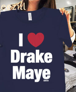 I Heart Drake Maye Shirt - New England Patriots Football Tees