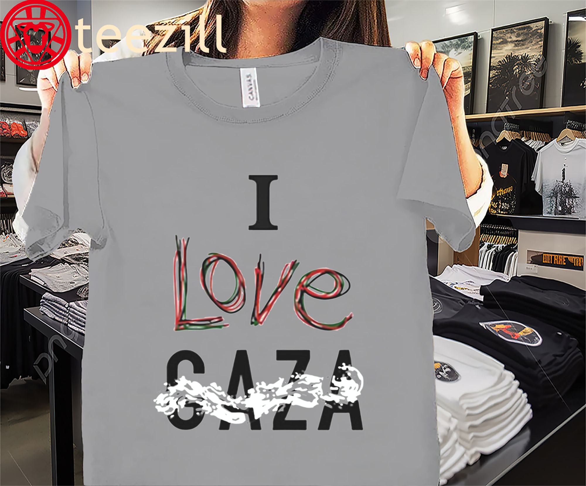 I Love Gaza Premium Classic Shirt