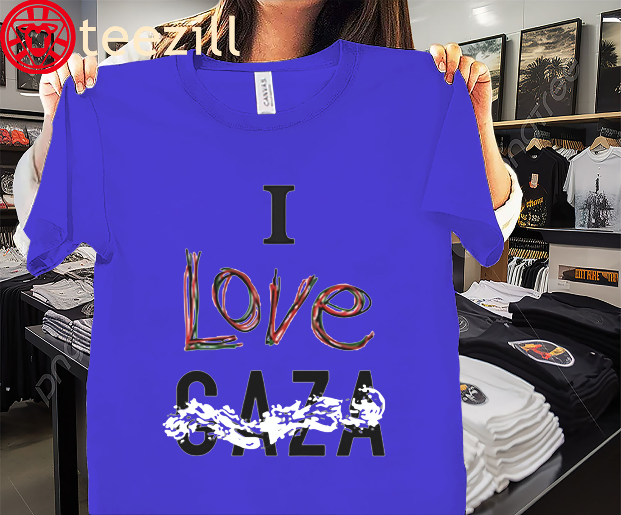 I Love Gaza Premium Classic Shirts