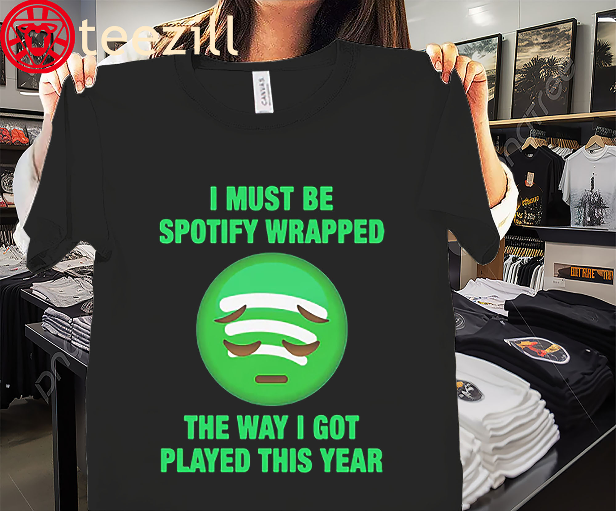 I Must Be Wrapped The Way I Got Played This Year Shirt Premium Classic