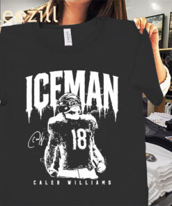 Iceman Caleb Williams Shirt - Chicago Bears Football Tee