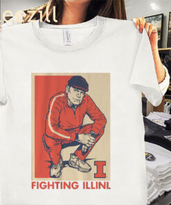 Illinois Track Suit Underwood Shirt - Illinois Basketball Tee