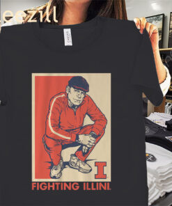 Illinois Track Suit Underwood Shirt - Illinois Basketball Tees