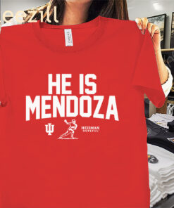 Indiana He is Mendoza Shirt Indiana Football Tee